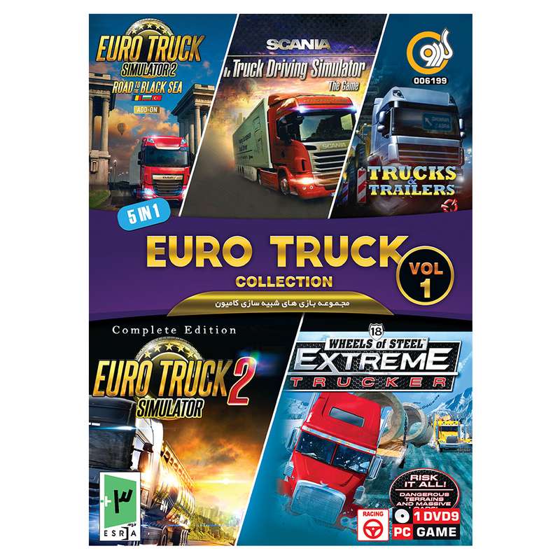 بازی Euro Truck Collection مخصوص PC نشر گردو