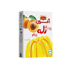 پودر ژله زردآلو آمون - 100 گرم 