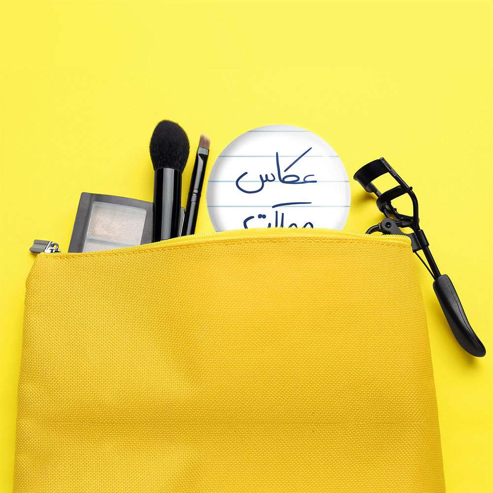 آینه جیبی خندالو مدل عکاس مملکت  کد 5815