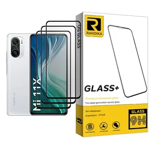 Randika Glass MIX003 Screen Protector For Xiaomi Mi 11X Pack Of 3