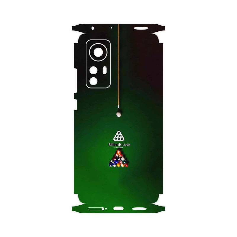 برچسب پوششی ماهوت مدل Pool Billiards Pro-FullSkin مناسب برای گوشی موبایل شیائومی 12X