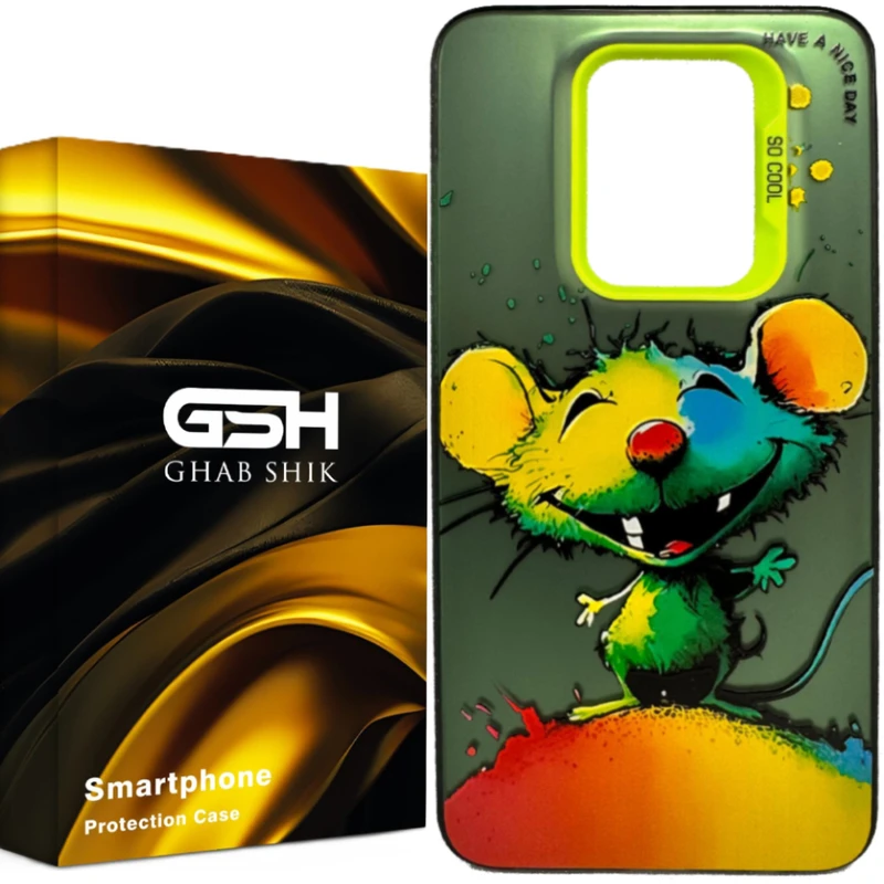 کاور قاب شیک مدل سوکول طرح موش  مناسب برای گوشی موبایل شیائومی Redmi Note 8 Pro