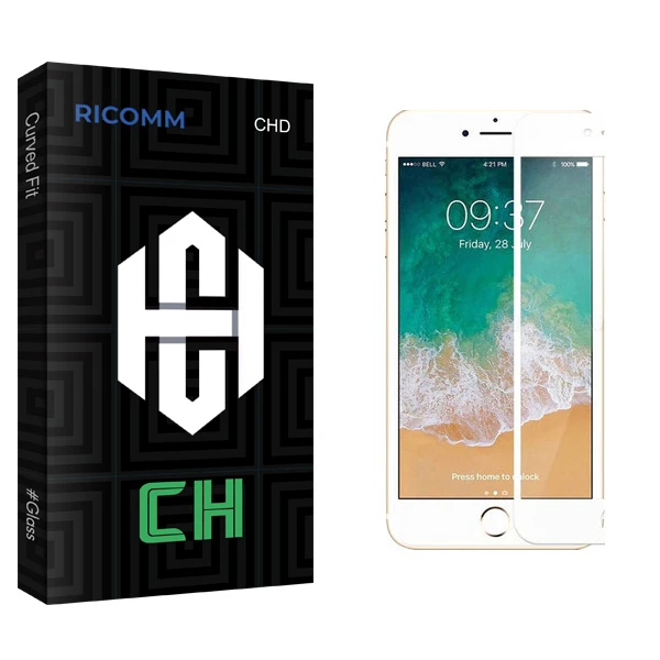 محافظ صفحه نمایش ریکام مدل CH glass مناسب برای گوشی موبایل اپل Iphone 7 PLUS