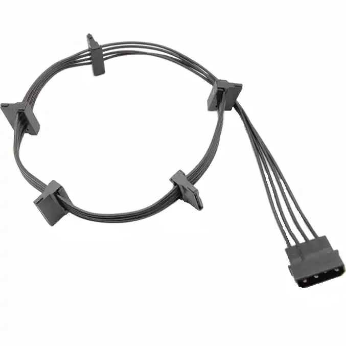 کابل تبدیل برق 4 پین مولکس به 5 ساتا مدل 4pin5sata