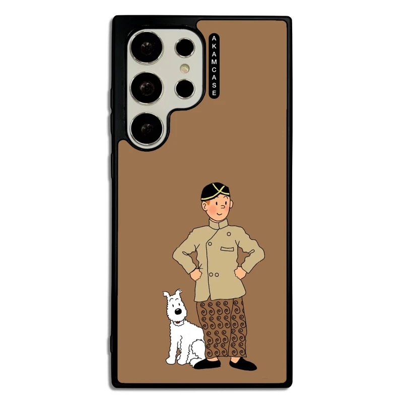 کاور آکام مدل AMC-WSGS23U-TINTIN-23 مناسب برای گوشی موبایل سامسونگ Galaxy S23 Ultra