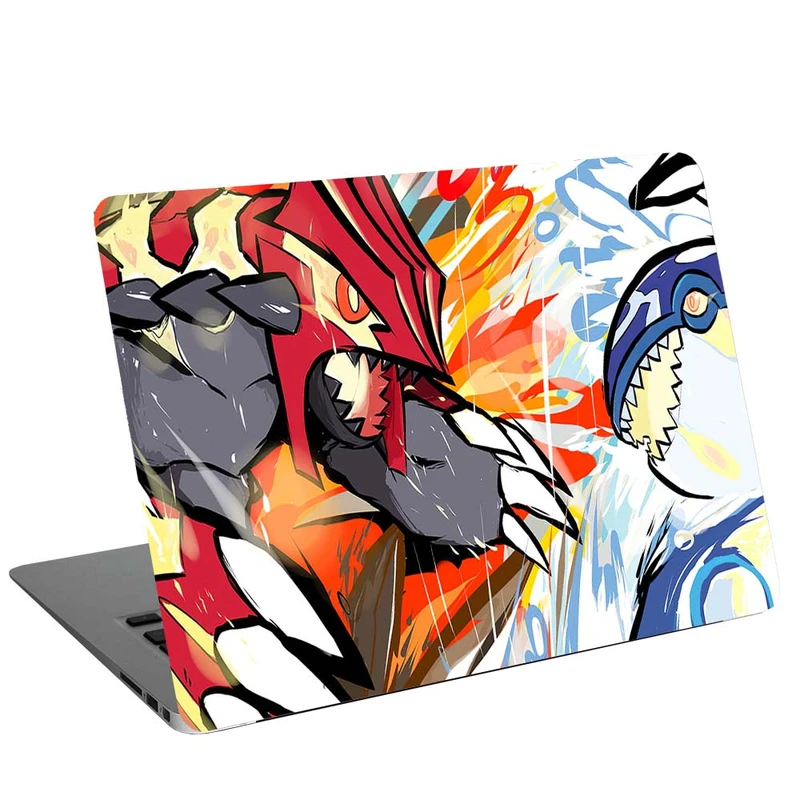 استیکر لپ تاپ طرح pokeon groudon G-2048 مناسب برای لپ تاپ 15.6 اینچ 