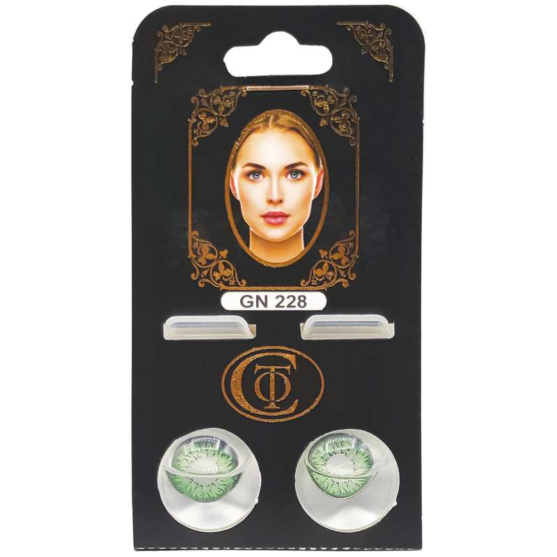 لنز چشم کریستریو مدل GN228 رنگ سبز زمردی