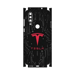 MAHOOT TESLA-Motors-FullSkin Cover Sticker for Motorola One Action