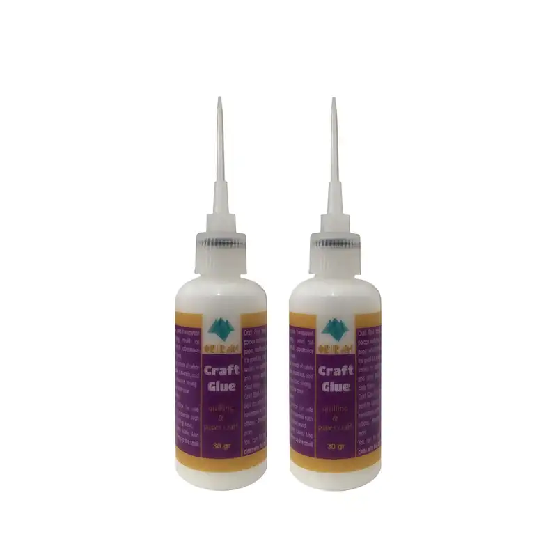 چسب مایع ملیله کاغذی اوریران کد QGA02 حجم 30 میلی لیتر بسته 2 عددی