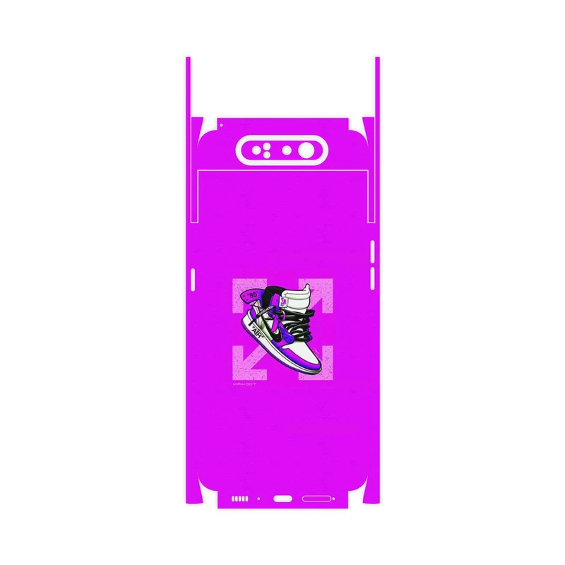 برچسب پوششی ماهوت مدل Nike Air Sneaker Digital Art-FullSkin مناسب برای گوشی موبایل سامسونگ Galaxy A80
