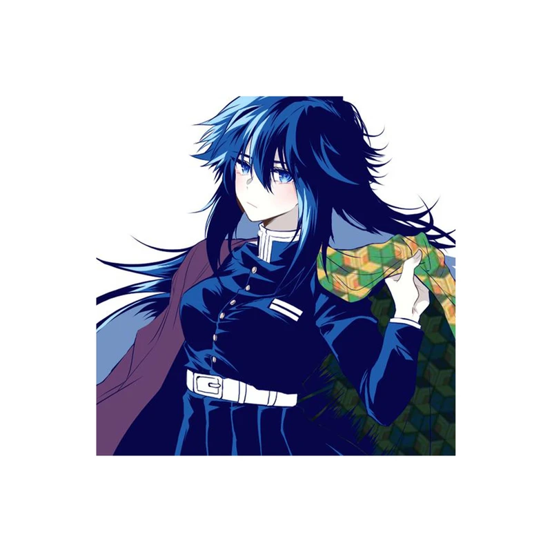 استیکر لپ تاپ و موبایل مدل انیمه طرح demon slayer Giyu Tomioka کد 1812