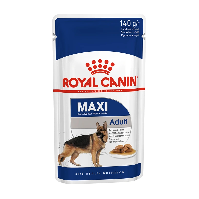 غذای پوچ سگ رویال کنین مدل Maxi Adult وزن 140 گرم