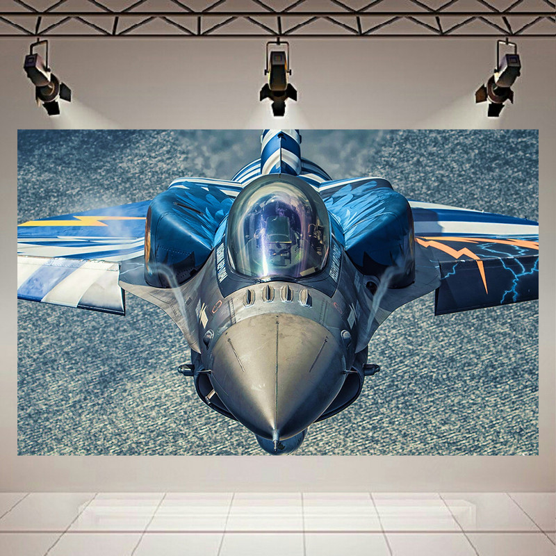 تابلو بوم طرح جت F-16 مدل Greek Air Force کد AR3840