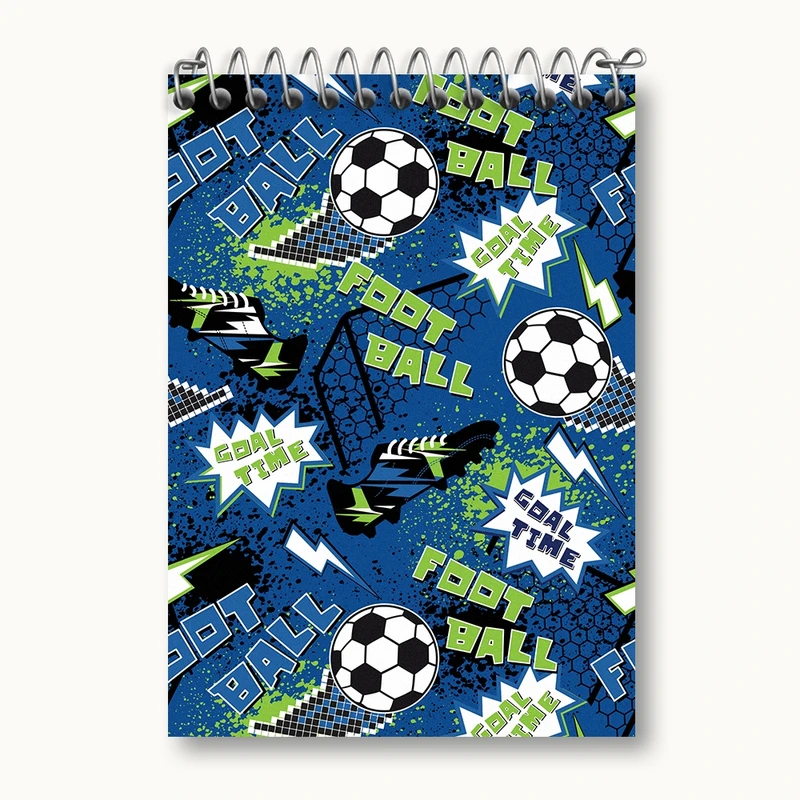 دفتر یادداشت 50 برگ خندالو مدل فوتبال کد N621