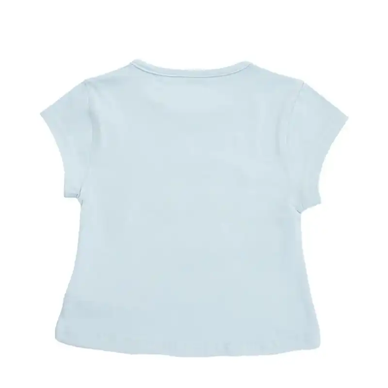 ست تی شرت و شلوارک دخترانه مدل MDSS-CG4805