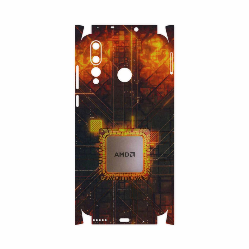 برچسب پوششی ماهوت مدل AMD Brand-FullSkin مناسب برای گوشی موبایل هوآوی Nova 4