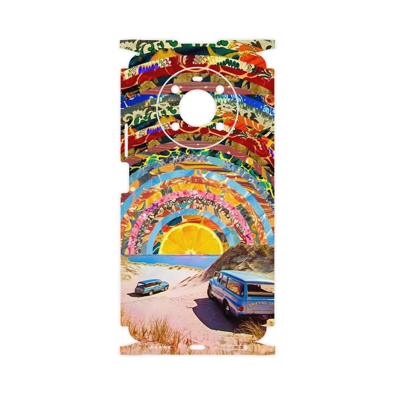 برچسب پوششی ماهوت مدل Collage of Orange Sky-FullSkin مناسب برای گوشی موبایل آنر X9 4G