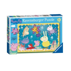 پازل 35 تکه راونزبرگر مدل Peppa Pig کد 05062