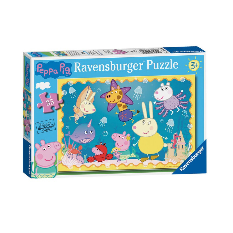 پازل 35 تکه راونزبرگر مدل Peppa Pig کد 05062