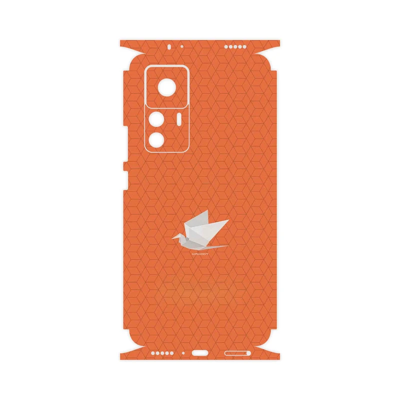 برچسب پوششی ماهوت مدل Minimalist origami bird-FullSkin مناسب برای گوشی موبایل شیائومی 12T Pro