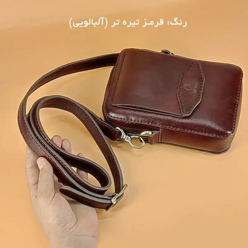 کیف رودوشی چرمی خانه چرم آنا مدل 24001