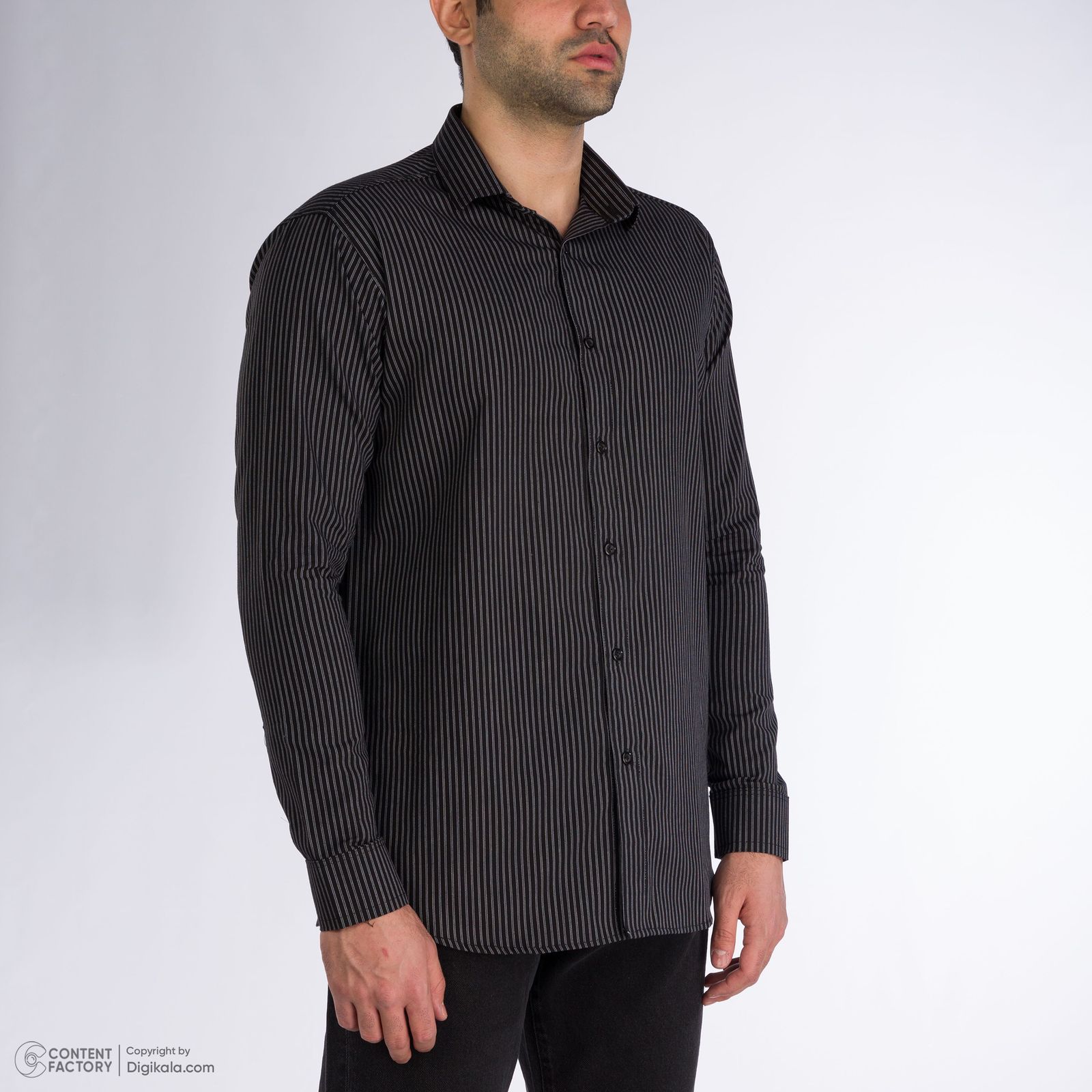 پیراهن آستین بلند مردانه باینت مدل 2261715-99 -  - 8