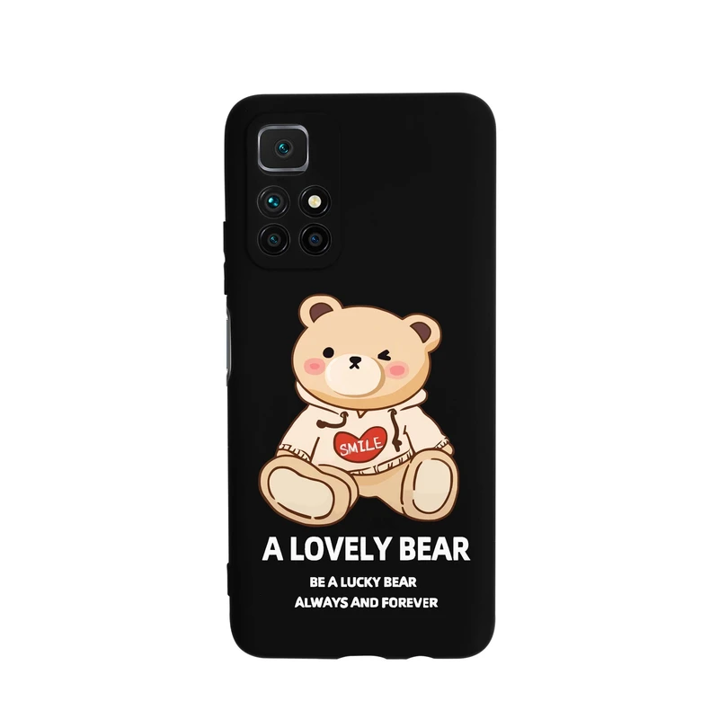 کاور قاب گوشی طرح خرس بیر کد w953 مناسب برای گوشی موبایل شیائومی Redmi 10 / Redmi 10 Prime