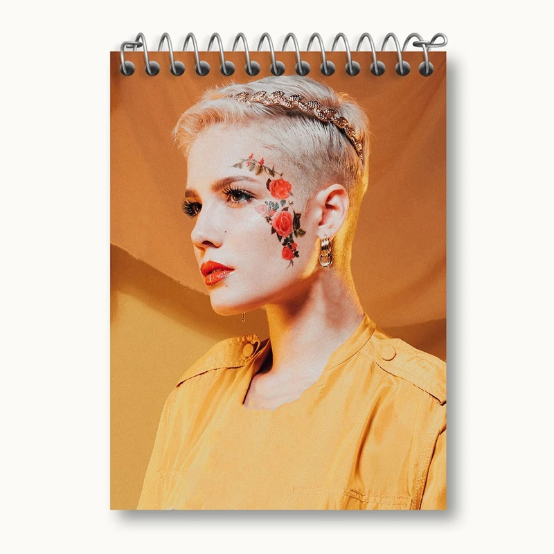 دفتر یادداشت 50 برگ خندالو مدل هالزی Halsey کد 19102