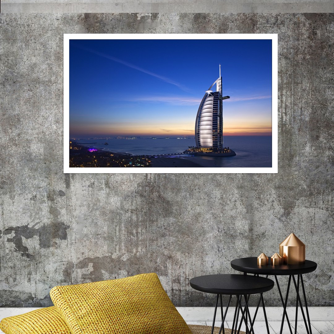 تابلو بکلیت طرح برج العرب دبی مدل W-S2904