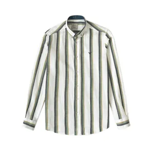 پیراهن آستین بلند مردانه مدل راه راه