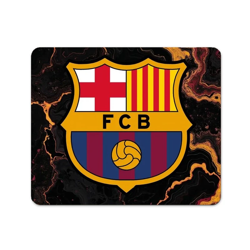 ماوس پد پاد آفرین طرح باشگاه بارسلونا کد 571 سایز 19*24 سانتی متر