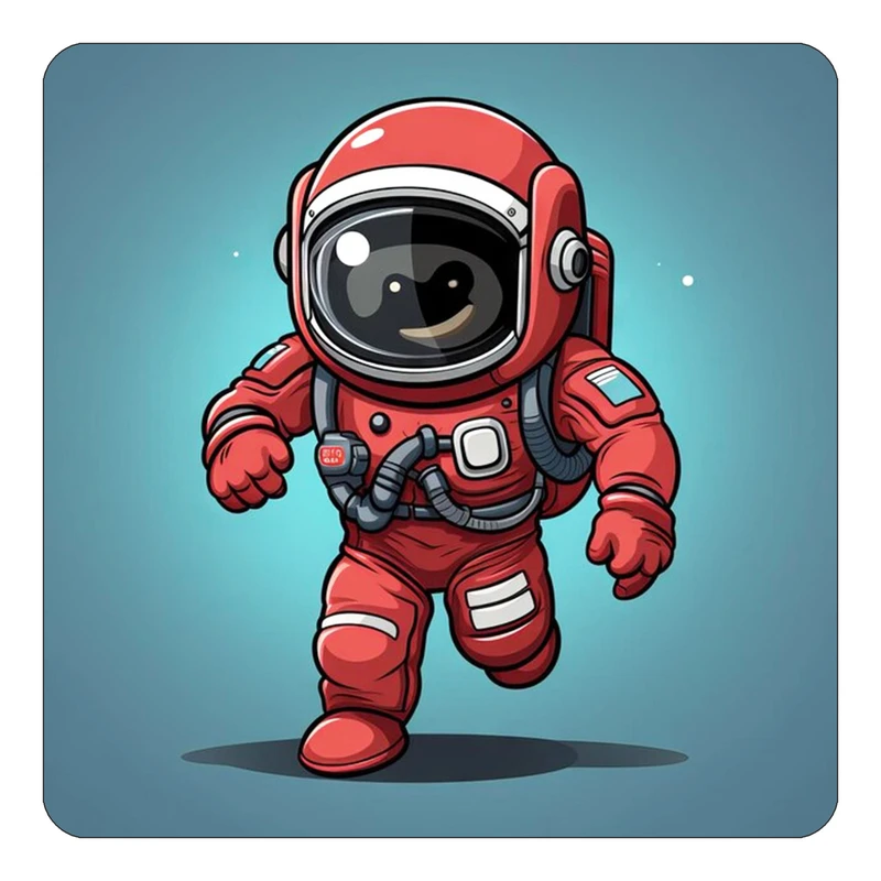 مگنت کاکتی طرح فضانورد مدل mp49403