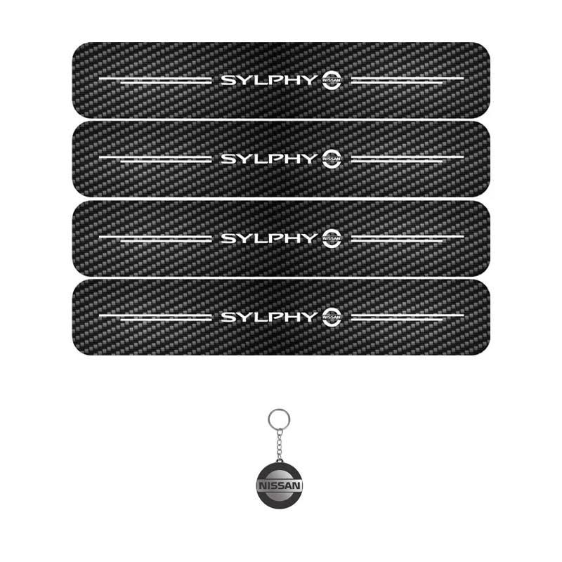 برچسب پارکابی مهدیار طرح کربن کد LCE0047 مناسب برای سیلفی مجموعه 4 عددی به همراه جاکلیدی