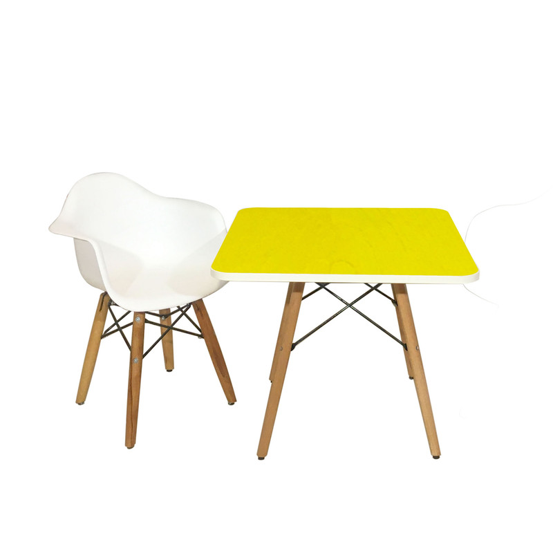 ست میز و صندلی کودک مدل ایفل کد Design-004