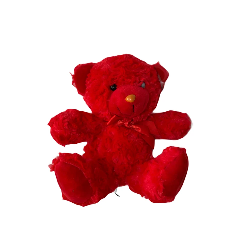 عروسک پولیشی مدل خرس رنگی کد ۰۰۶ ارتفاع ۲۰ سانتی متر