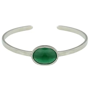 دستبند نقره زنانه مدل عقیق