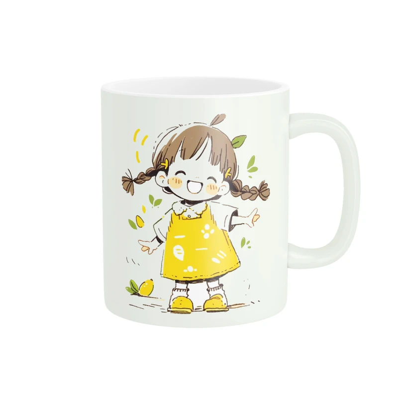 ماگ پاد آفرین مدل فانتزی دخترانه کد 7198