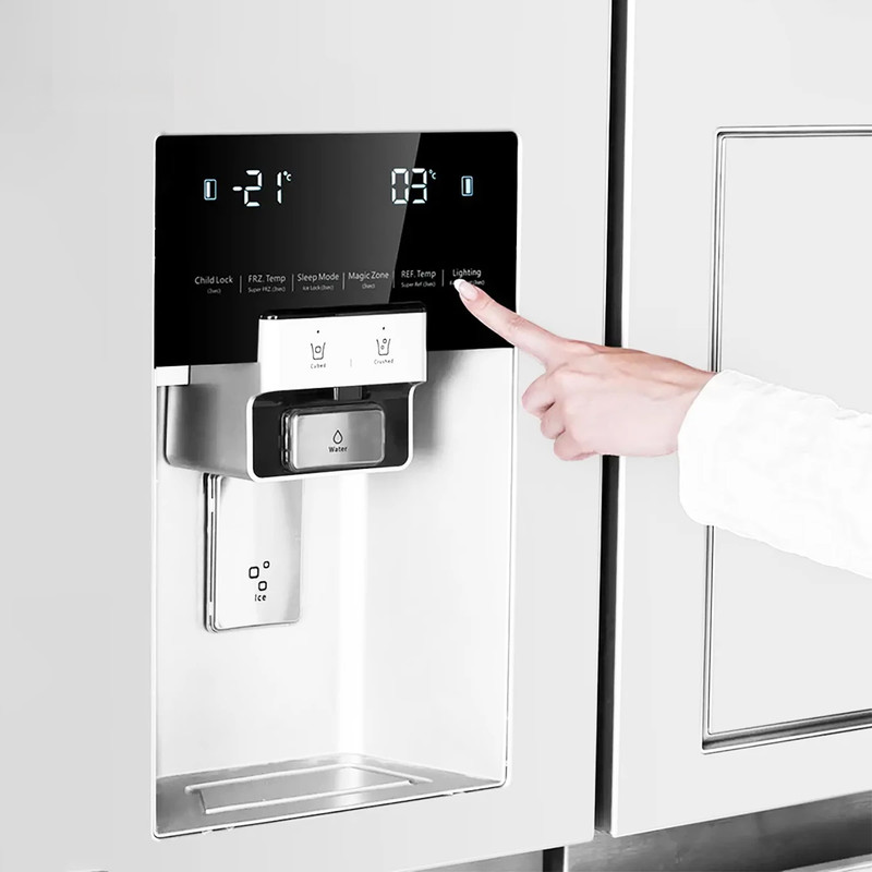 یخچال فریزر ساید بای ساید 32 فوت دوو مدل SXi20-21W یخچال فریزر ساید بای ساید 32 فوت دوو مدل SXi20-21W