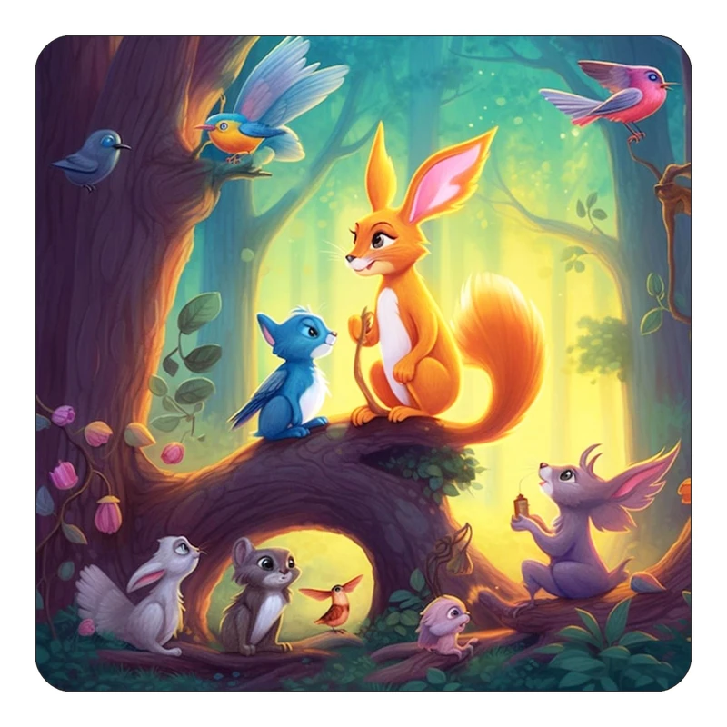 مگنت کاکتی طرح حیوانات کارتونی مدل mp28768