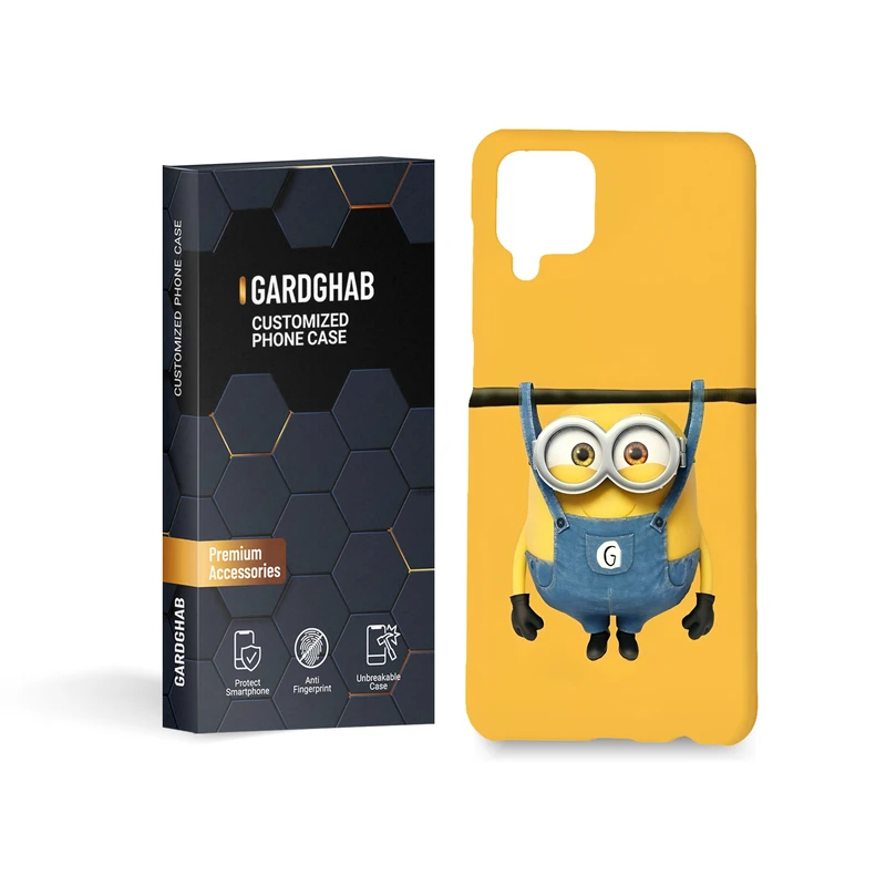 کاور گارد قاب مدل مینیون مناسب برای گوشی موبایل سامسونگ Galaxy A12