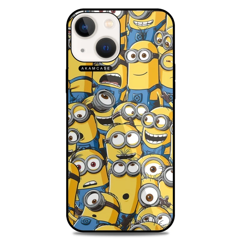 کاور آکام مدل AMC-WA13-MINIONS13 مناسب برای گوشی موبایل اپل iPhone 13