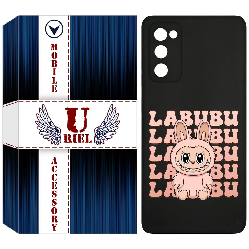 کاور یوریل قاب مدل KSH کد 133 طرح عروسک لبوبو مناسب برای گوشی موبایل سامسونگ Galaxy S20 FE