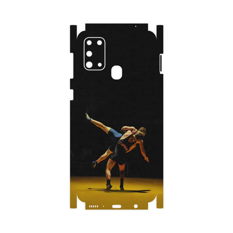 برچسب پوششی ماهوت مدل Wrestling-FullSkin مناسب برای گوشی موبایل سامسونگ Galaxy M31