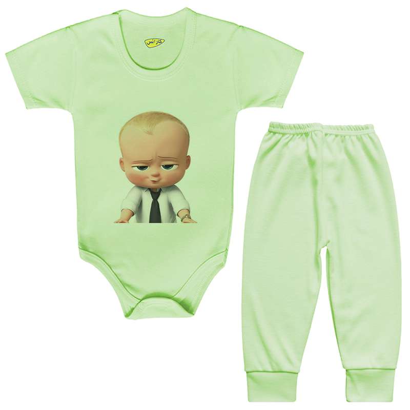 ست بادی و شلوار نوزادی کارانس مدل BSTG-3030