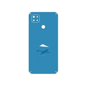 MAHOOT Minimal Paper Airplane Cover Sticker for Xiaomi Redmi 9 Activ