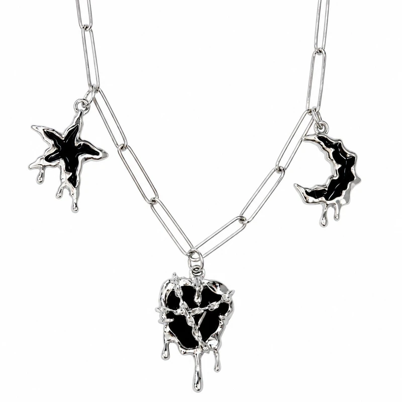 گردنبند مدل Metalmoon