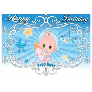 بنر تولد مسترتم طرح بی بی پسر پلاس