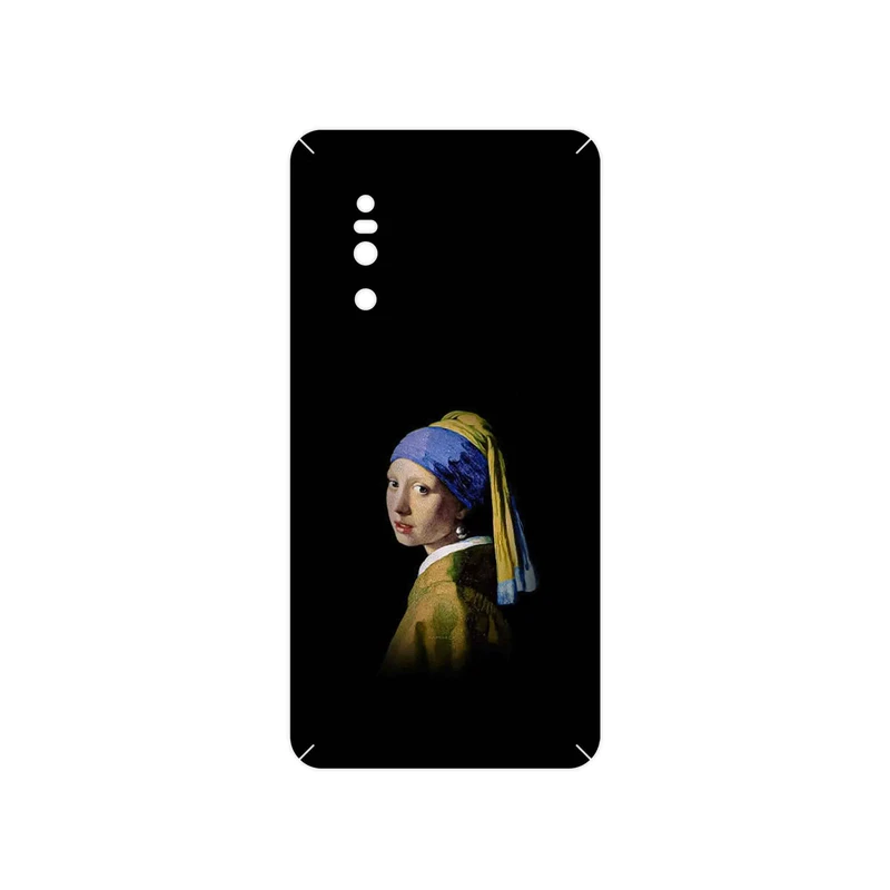 برچسب پوششی ماهوت مدل Girl with a Pearl Earring of Vermeer مناسب برای گوشی موبایل ویوو X27