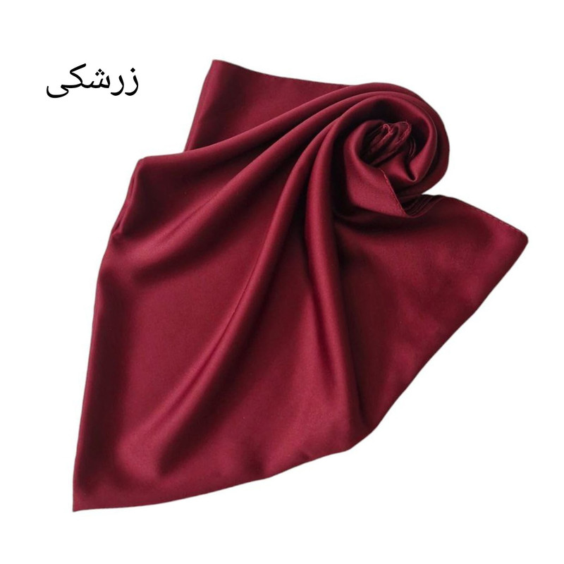 مینی اسکارف زنانه مدل ساتن ابریشم