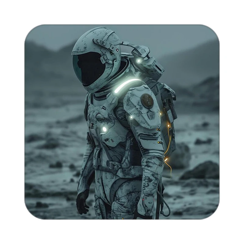 زیر لیوانی کاکتی طرح فضانورد مدل mp46016